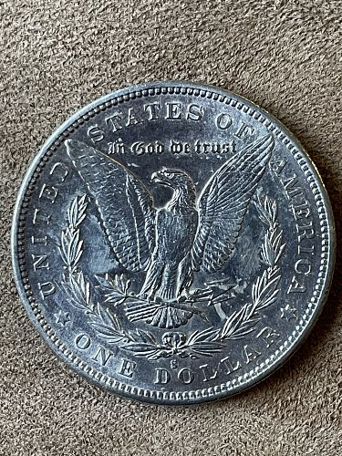 1882S MORGAN SILVER DOLLAR