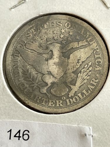 1896O BARBER QUARTER