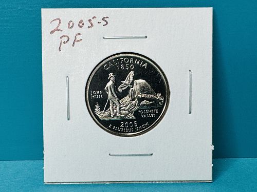 2005-S Proof California 50 State Quarter
