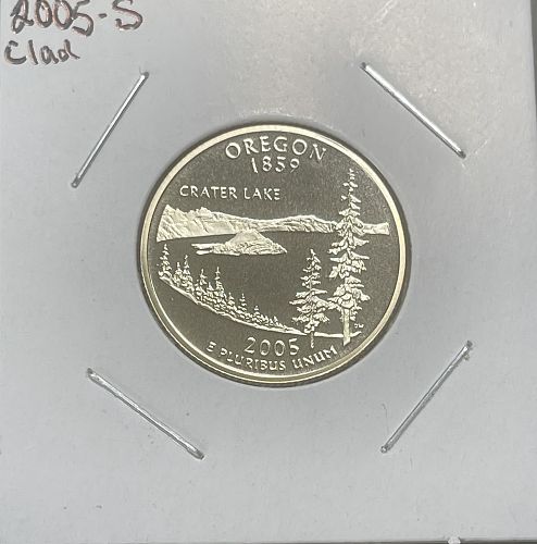 2005-S Washington Statehood DCAM Clad Proof Quarter