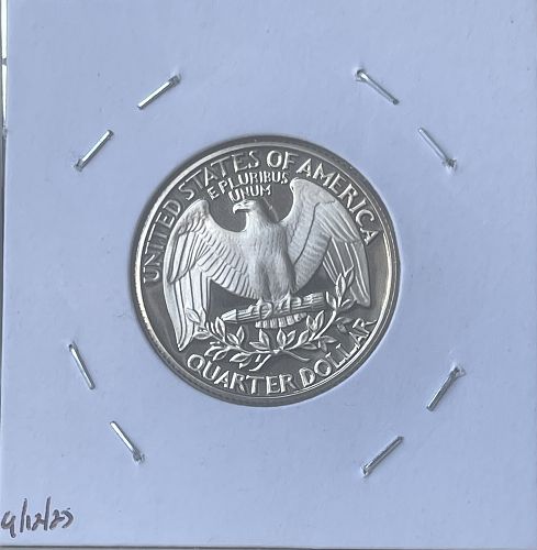 1981-S DCAM Washington Clad Proof Quarter