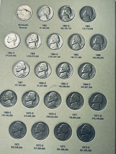 General: Collections and Lots 66 coins 1962-1995
