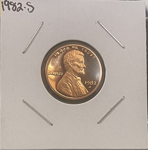 1982-S Lincoln Memorial Proof Penny &bull; Direct from US Mint Proof Set