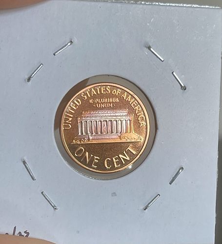 2000-S Lincoln Memorial Proof Penny &bull; Direct from US Mint Proof Set