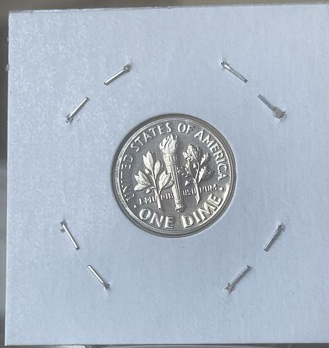 1974-S Roosevelt DCAM Proof Dime &bull; Directly Pulled from US Mint Proof Set