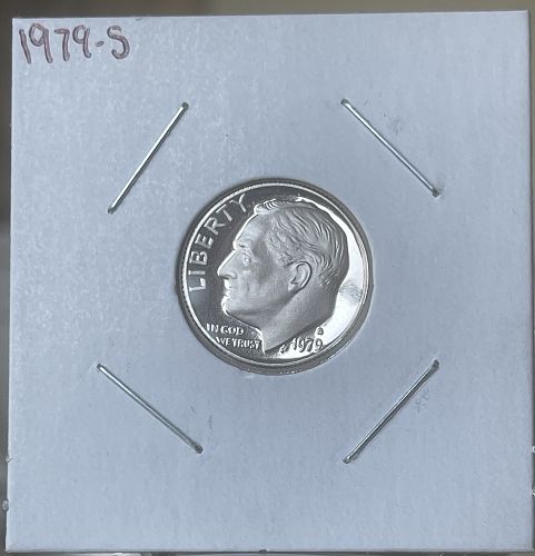 1979-S Roosevelt DCAM Proof Dime &bull; Directly Pulled from US Mint Proof Set