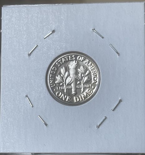 1985-S Roosevelt DCAM Proof Dime &bull; Directly Pulled from US Mint Proof Set