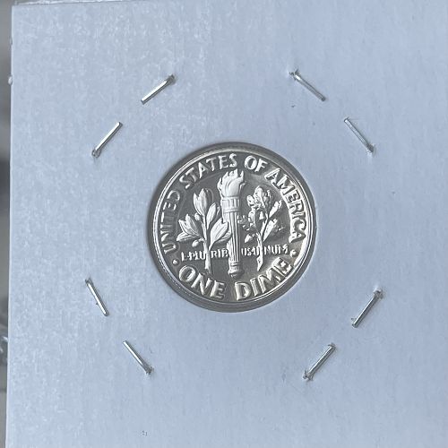 1985-S Roosevelt DCAM Proof Dime &bull; Directly Pulled from US Mint Proof Set