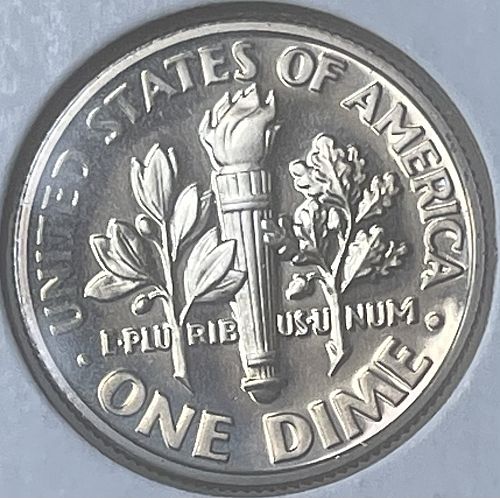 2002-S Roosevelt DCAM Proof Dime &bull; Directly Pulled from US Mint Proof Set