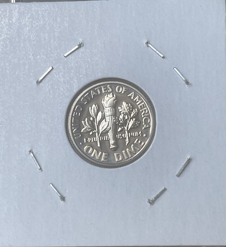 2002-S Roosevelt DCAM Proof Dime &bull; Directly Pulled from US Mint Proof Set