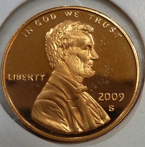 2009-S PROOF LINCOLN MEMORIAL FORMATIVE YEARS WITH PROOF FINISH  # 18-04