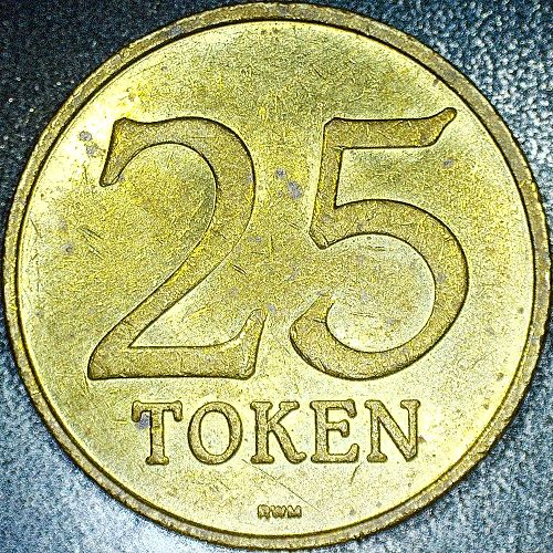Holland America Cruises - 25 Casino Slot Token Wet Cruise