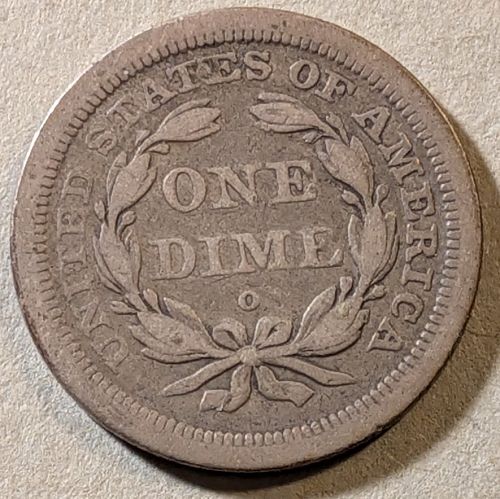 1841-O Seated Liberty Dime