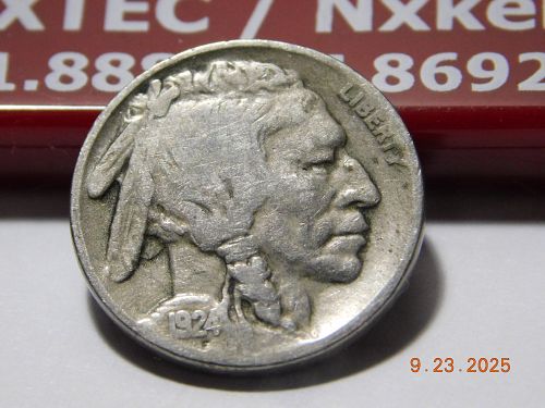 1924 P Buffalo/Indian Head Nickel