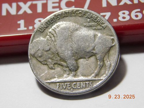 1928 S Buffalo/Indian Head Nickel