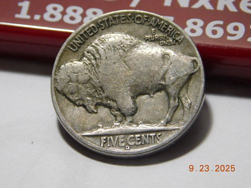 1934 D Buffalo/Indian Head Nickel