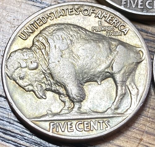 1929D/P/S buffalo nickel in VERY FINE+ condition all three mints great album upgrades