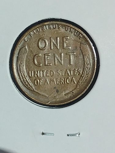 1928-S LINCOLN WHEAT CENT , MS-63, BROWN, DETAILS: SLIGHT SCRATCHES BOTTOM ON REVERSE