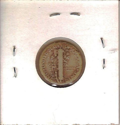 1925-S Winged Liberty Dime MD140