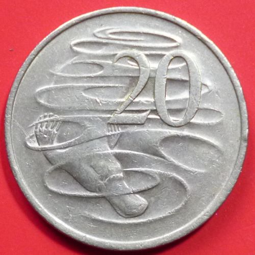 Australia 20 Cents 1981 QEII KM# 82