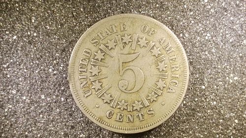 1867 P Shield Nickels