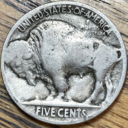 1918 buffalo nickel in FINE condition