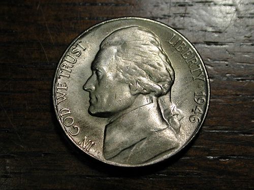 1946s Jefferson Nickel NICE !