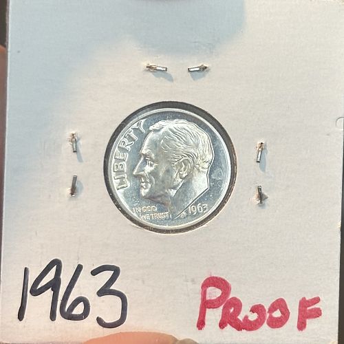 1963 Roosevelt Dime