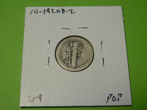 1920D Mercury Dime  #1920D-2