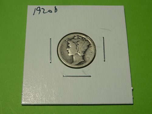 1920D Mercury Dime  #1920D-2