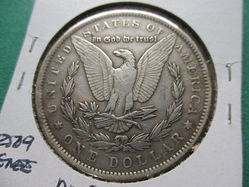 1888  VF30 Morgan Dollar. Item: DM 88-16.