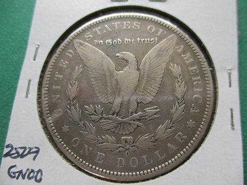 1891-O  F12 Morgan Dollar.  Item: DM 91O-18.
