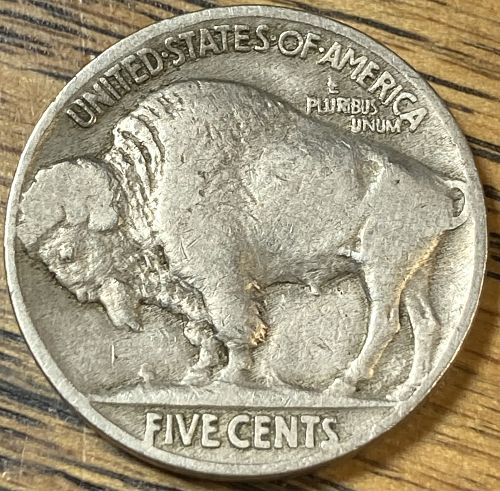 1915 buffalo nickel in FINE+ condition
