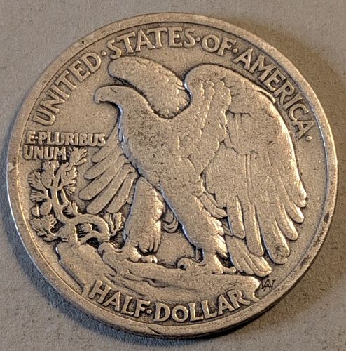 1935 Walking Liberty Half
