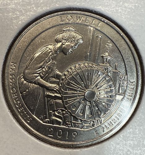 2019-W Lowell NP ATB Quarter AU/UNC (11011)