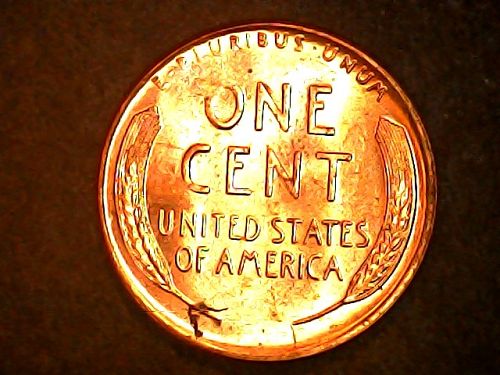 1958 D...Lincoln Wheat Cent...Nice Hole Filler...597