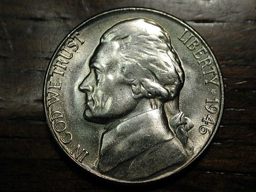 1946s Jefferson Nickel NICE !