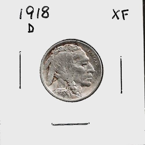 1918 "D" Buffalo Nickel***XF***