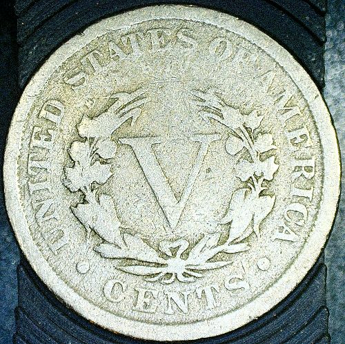 1893 P Liberty Nickel AG/G