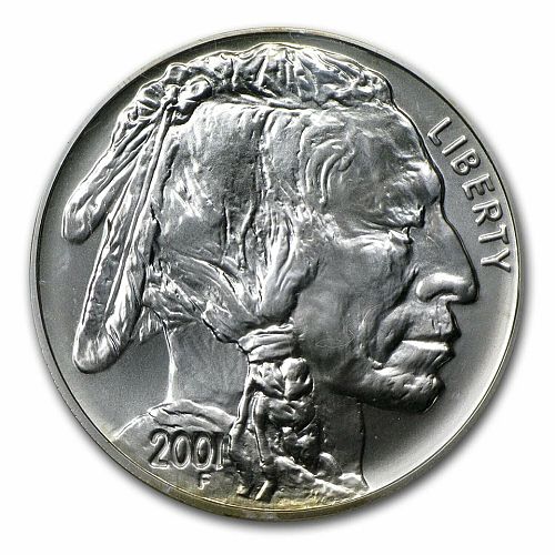 American Buffalo Coin and Currency Set Mint Condition. Bill, Stamp, and Coin.
