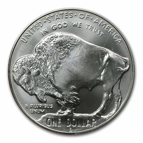 American Buffalo Coin and Currency Set Mint Condition. Bill, Stamp, and Coin.