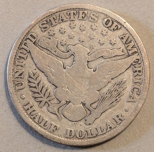 1907-D Barber Half