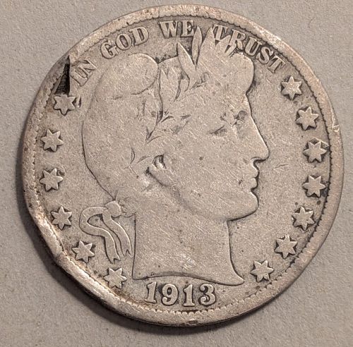 1913 Barber Half