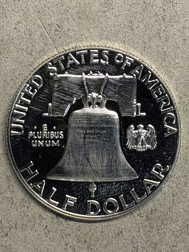 1963 Franklin Half Dollar Gem Proof 67 Cameo