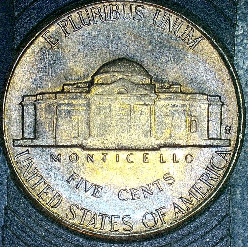 1954 S Jefferson Nickel Nice Toning BU or Better