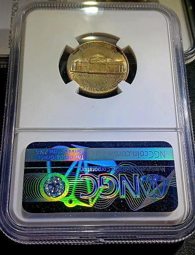 1938 D Jefferson Nickel NGC MS65
