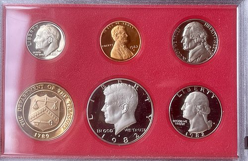 1982-S US Mint Clad Proof Set