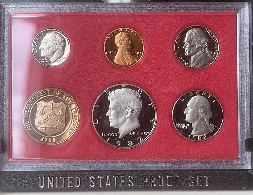 1982-S US Mint Clad Proof Set