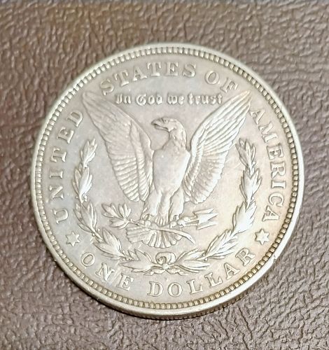 1921-D MORGAN SILVER DOLLAR