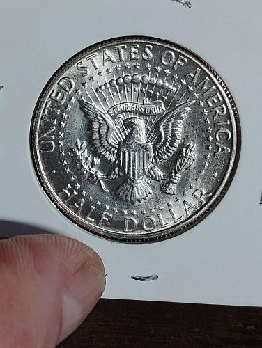 1969-D KENNEDY HALF DOLLAR MS-63   40 % SILVER